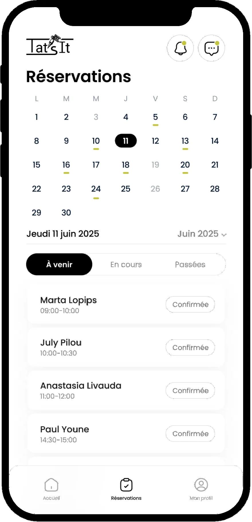 Agenda intelligent